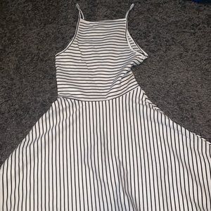 Black and white dress